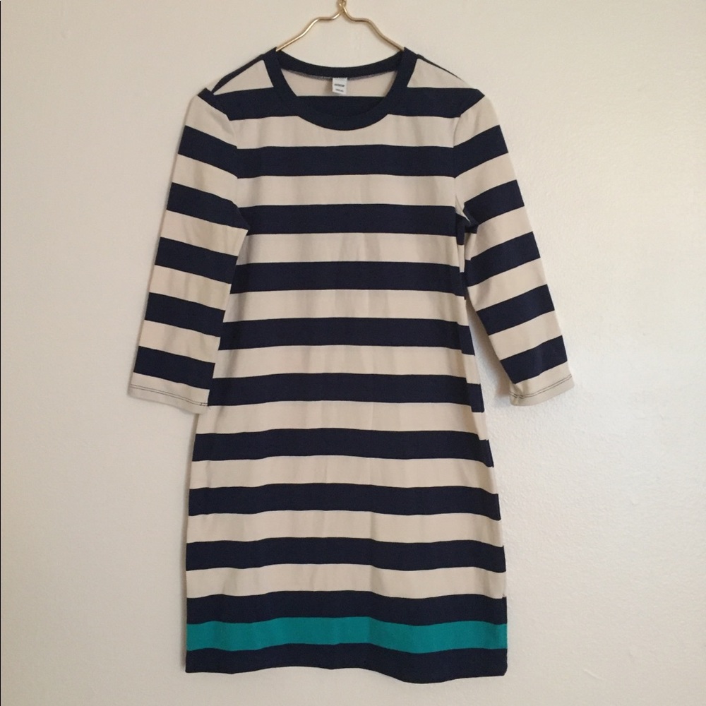 Old Navy Body Con Stripped Dress XS